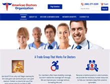 Tablet Screenshot of ameridoc.org